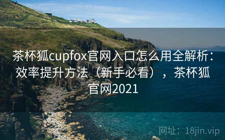 茶杯狐cupfox官网入口怎么用全解析：效率提升方法（新手必看），茶杯狐官网2021