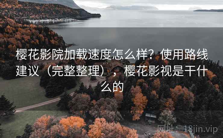 樱花影院加载速度怎么样？使用路线建议（完整整理），樱花影视是干什么的